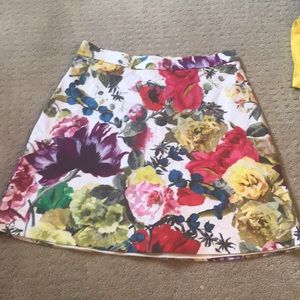 Alice and Olivia size 2 floral skirt